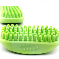 Household Green Plastic Bathroom No Dead Angle Cleaning Brush